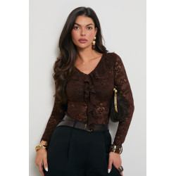 KORONKOWE BODY Z FALBANĄ