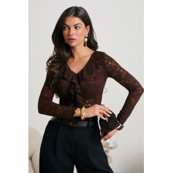 KORONKOWE BODY Z FALBANĄ