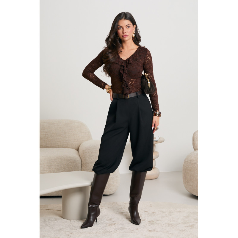 KORONKOWE BODY Z FALBANĄ