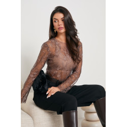 KORONKOWA BLUZKA TYPU MGIEŁKA