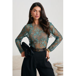 KORONKOWA BLUZKA TYPU MGIEŁKA