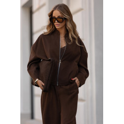 KURTKA BOMBERKA O OVERSIZOWYM KROJU