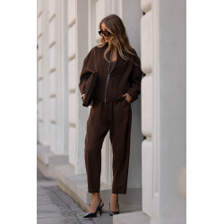 KURTKA BOMBERKA O OVERSIZOWYM KROJU