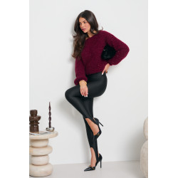 LEGGINSY TYPU PUSH-UP Z WYSOKIM STANEM