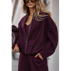 KURTKA BOMBERKA O OVERSIZOWYM KROJU