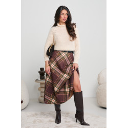 GRUBO PLECIONY GOLF Z CEKINAMI