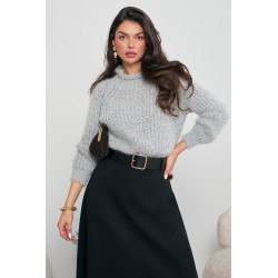 GRUBO PLECIONY GOLF Z CEKINAMI