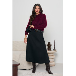 GRUBO PLECIONY GOLF Z CEKINAMI