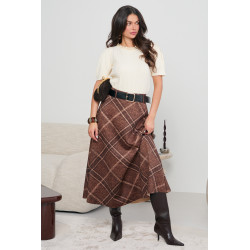 WARKOCZOWY SWETER Z PEREŁKAMI