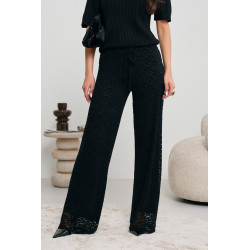 KORONKOWE SPODNIE O PROSTYM KROJU