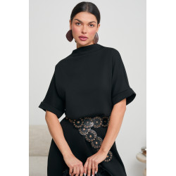 SUKIENKA O KROJU KIMONO Z PASKIEM