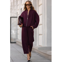 SPODNIE O PROSTYM KROJU Z PASKIEM