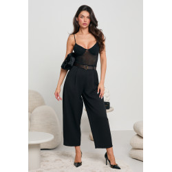 BODY Z SIATECZKI Z KRYSZTAŁKAMI