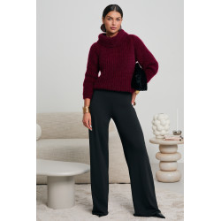 GRUBO PLECIONY SWETER Z GOLFEM