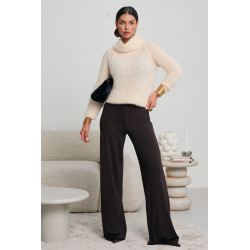 GRUBO PLECIONY SWETER Z GOLFEM