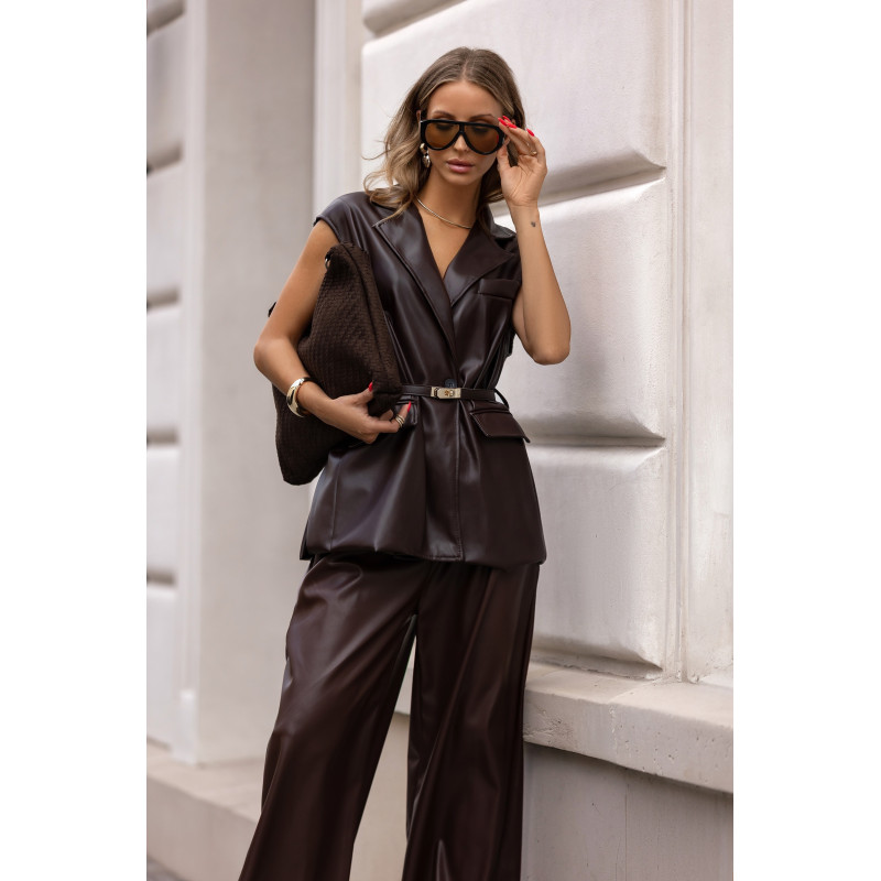 KAMIZELKA Z EKO SKÓRY