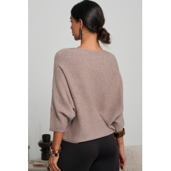 OVERSIZE’OWY SWETER 2W1 O KOPERTOWYM KROJU