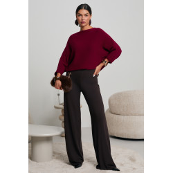 OVERSIZE’OWY SWETER 2W1 O KOPERTOWYM KROJU