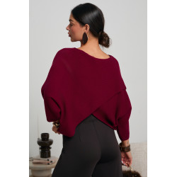 OVERSIZE’OWY SWETER 2W1 O KOPERTOWYM KROJU