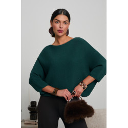 OVERSIZE’OWY SWETER 2W1 O KOPERTOWYM KROJU