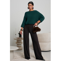 OVERSIZE’OWY SWETER 2W1 O KOPERTOWYM KROJU