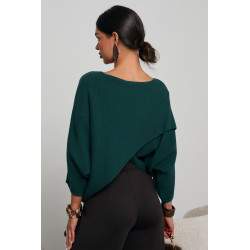 OVERSIZE’OWY SWETER 2W1 O KOPERTOWYM KROJU