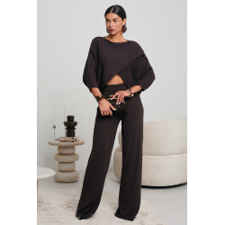 OVERSIZE’OWY SWETER 2W1 O KOPERTOWYM KROJU