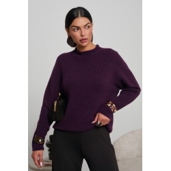 SWETER Z PÓŁGOLFEM