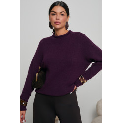 SWETER Z PÓŁGOLFEM