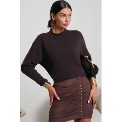 SWETER Z PÓŁGOLFEM