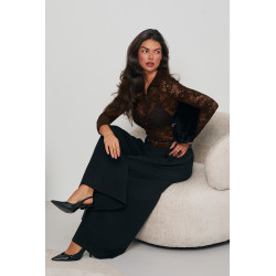 KORONKOWE BODY Z KOŁNIERZYKIEM