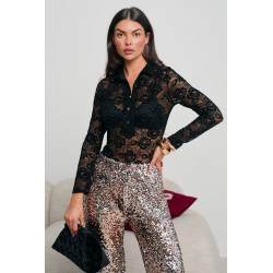 KORONKOWE BODY Z KOŁNIERZYKIEM