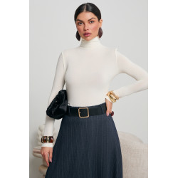 BASICOWA BLUZKA  Z GOLFEM