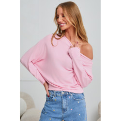 OVERSIZOWY SWETER Z RĘKAWEM BATWING