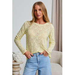 AŻUROWA BLUZKA Z KORONKI