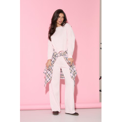 WISKOZOWY KOMPLET DRESOWY Z BLUZĄ I SPODNIAMI