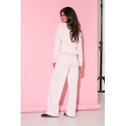 WISKOZOWY KOMPLET DRESOWY Z BLUZĄ I SPODNIAMI