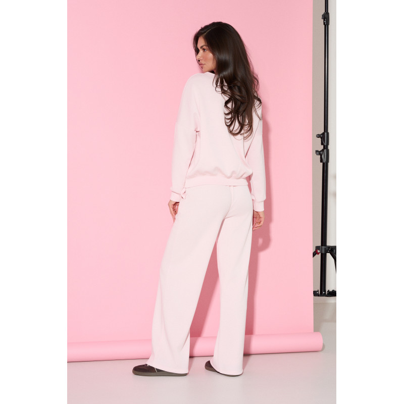 WISKOZOWY KOMPLET DRESOWY Z BLUZĄ I SPODNIAMI