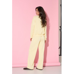 WISKOZOWY KOMPLET DRESOWY Z BLUZĄ I SPODNIAMI