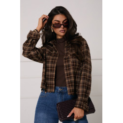 BAWEŁNIANA KOSZULA W KRATĘ