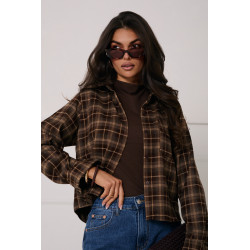 BAWEŁNIANA KOSZULA W KRATĘ