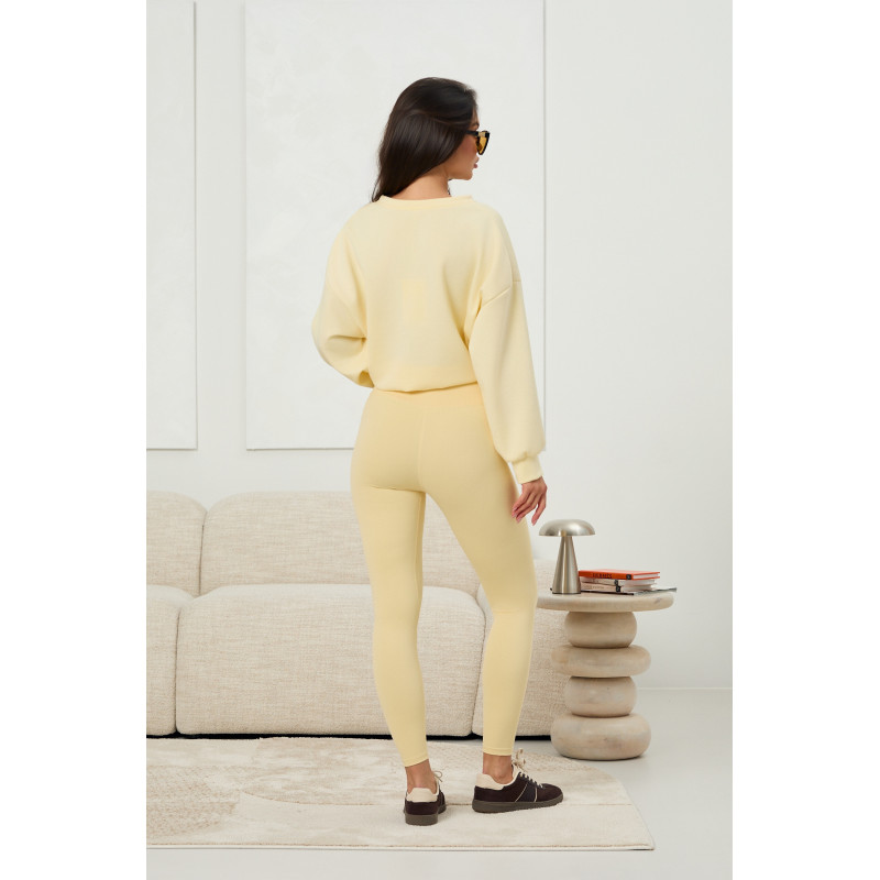 Modelujące legginsy z efektem push up i wysokim stanem