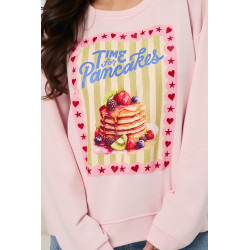 Bawełniana bluza oversize z nadrukiem