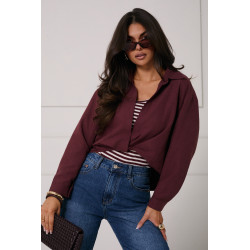 KOSZULA O OVERSIZOWYM KROJU