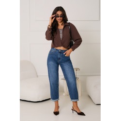 KOSZULA O OVERSIZOWYM KROJU