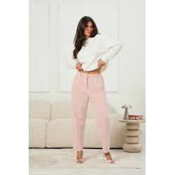 Klasyczne spodnie sztruksowe z prostą nogawką | Hurtownia odzieży z Włoch