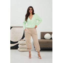 Kardigan z haftowanymi sercami | Sprzedaż hurtowa online