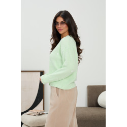 Kardigan z haftowanymi sercami | Sprzedaż hurtowa online