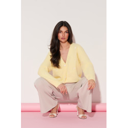 Kardigan z haftowanymi sercami | Sprzedaż hurtowa online