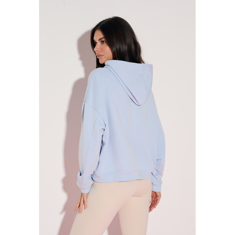 Bawełniana bluza oversize z napisami | Hurtownia online - cotygodniowe dostawy